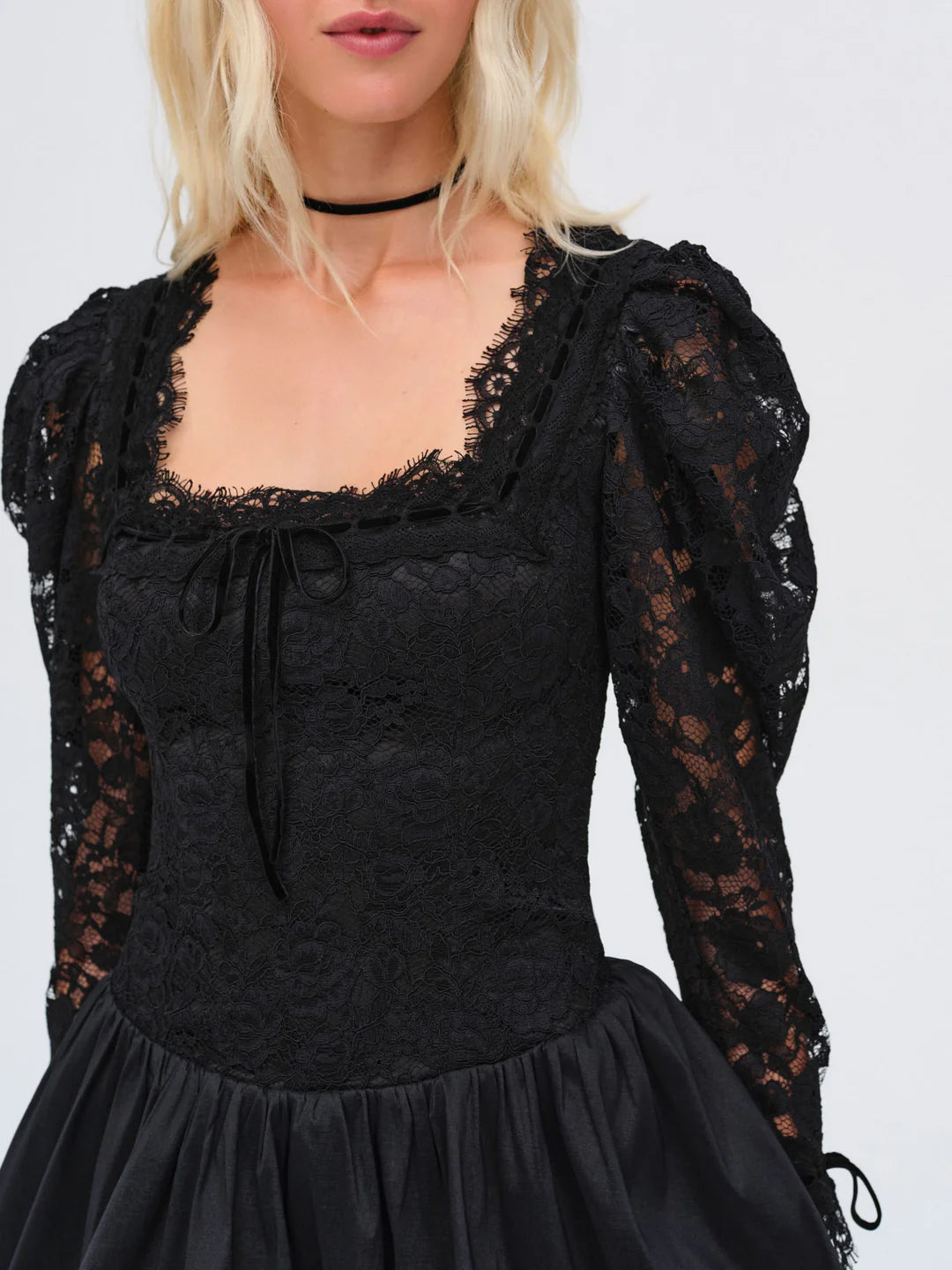 Waverly Lace Mini Dress