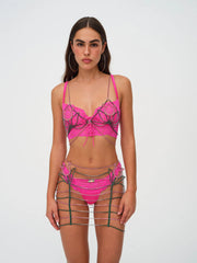 Tulip Rhinestone Skirt