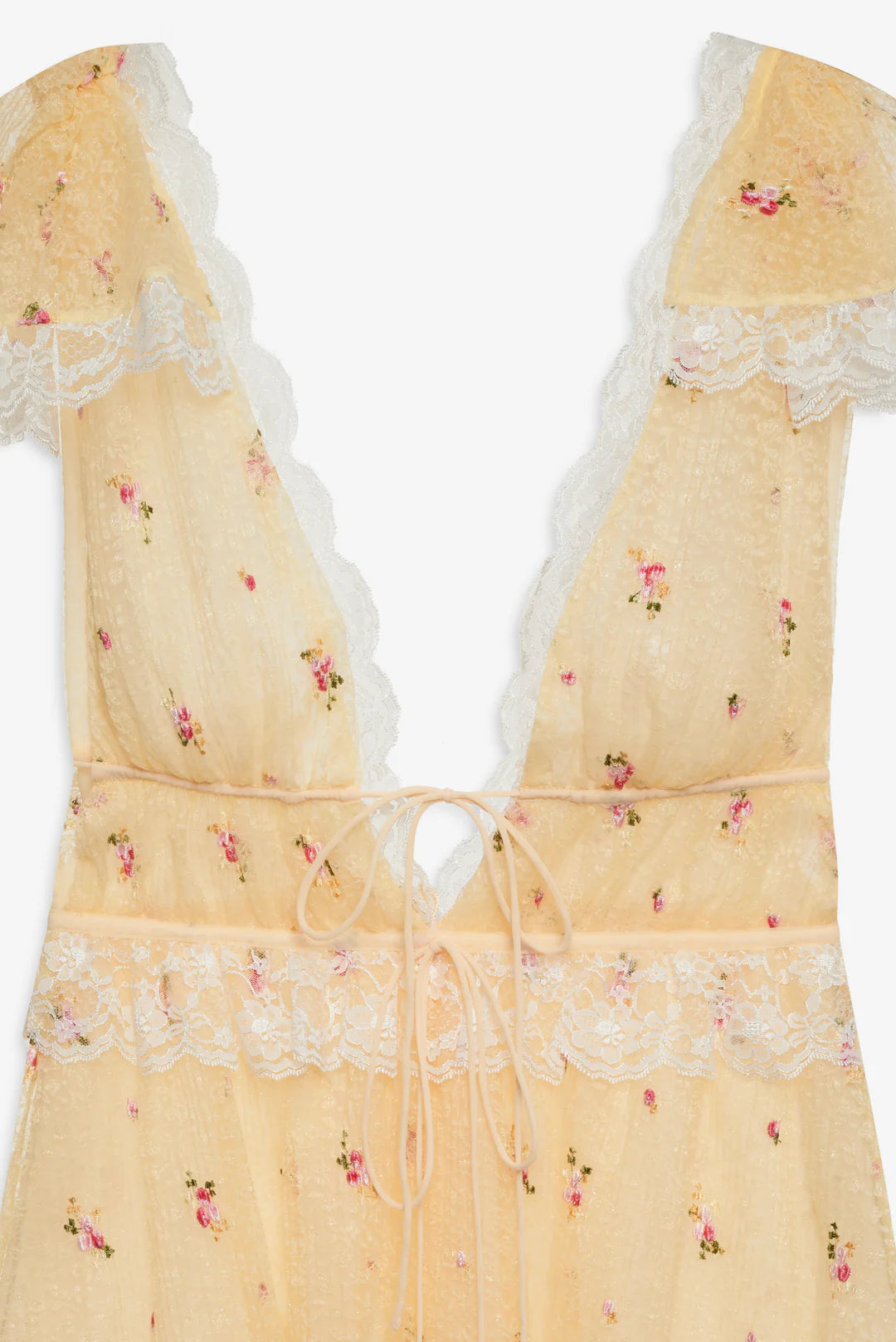 Poppy Lace Mini Dress