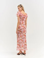 Fallen Floral Maxi Dress