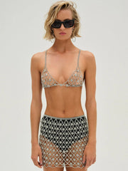 Rhinestone Star Skirt