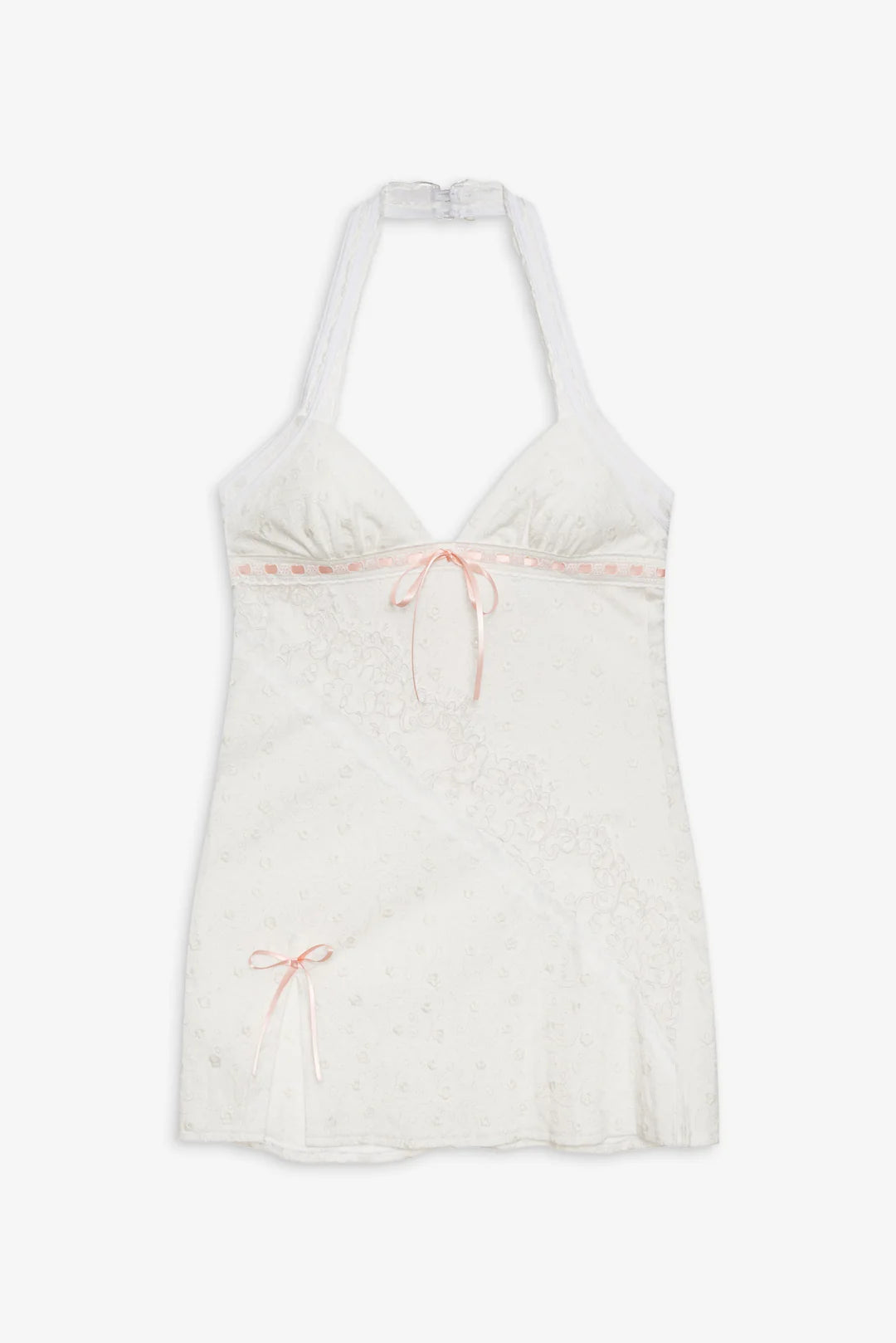 Summer Swirl Eyelet Slip Dress