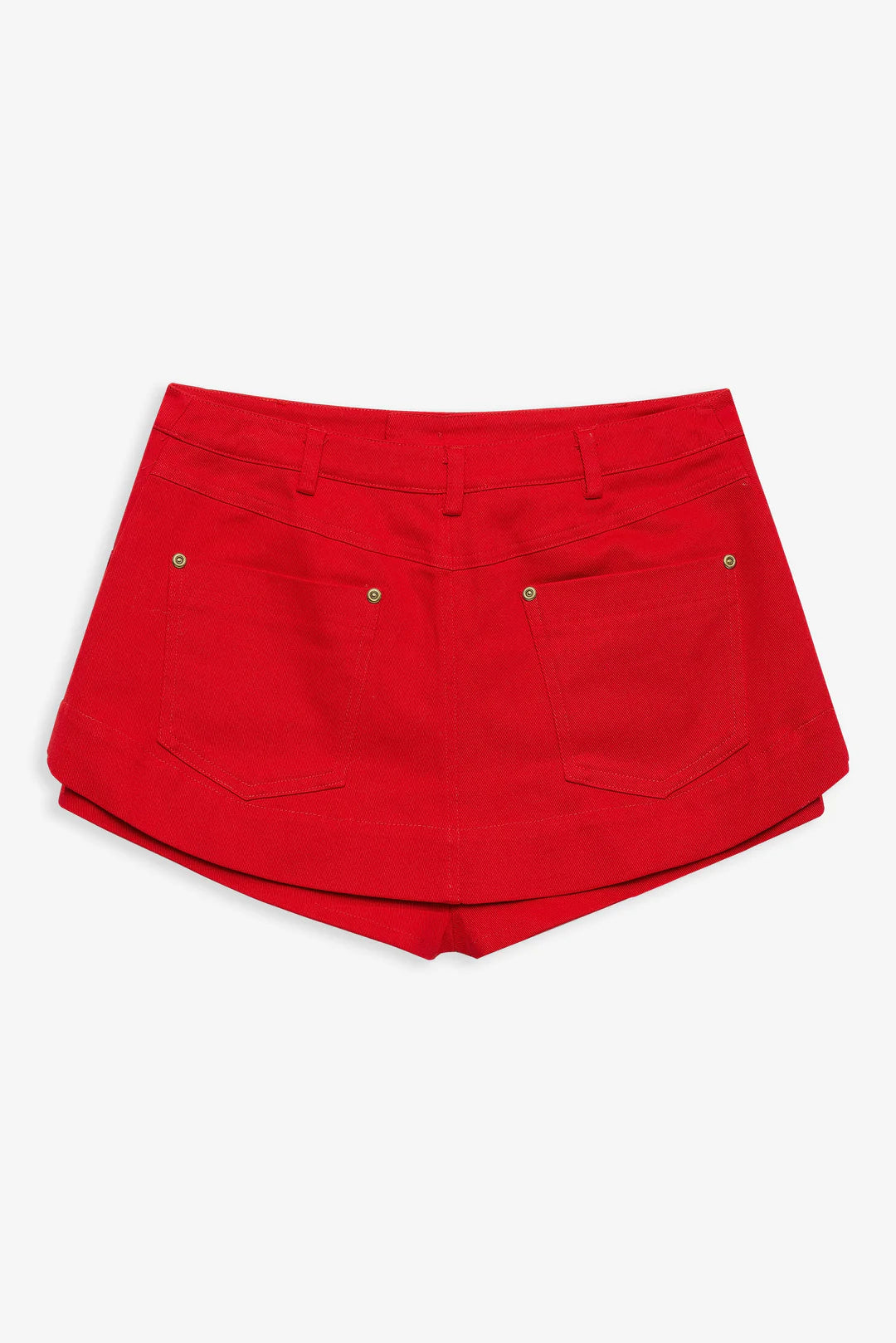 Lipstick Denim Mini Skort