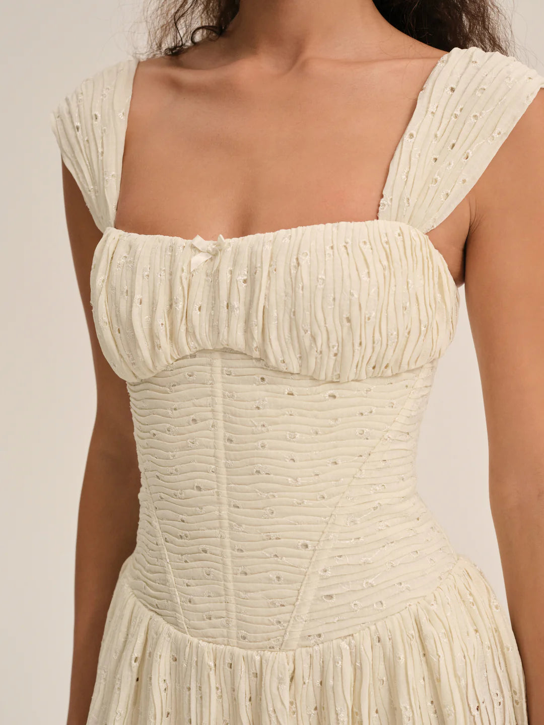 Erika Bustier Maxi Dress