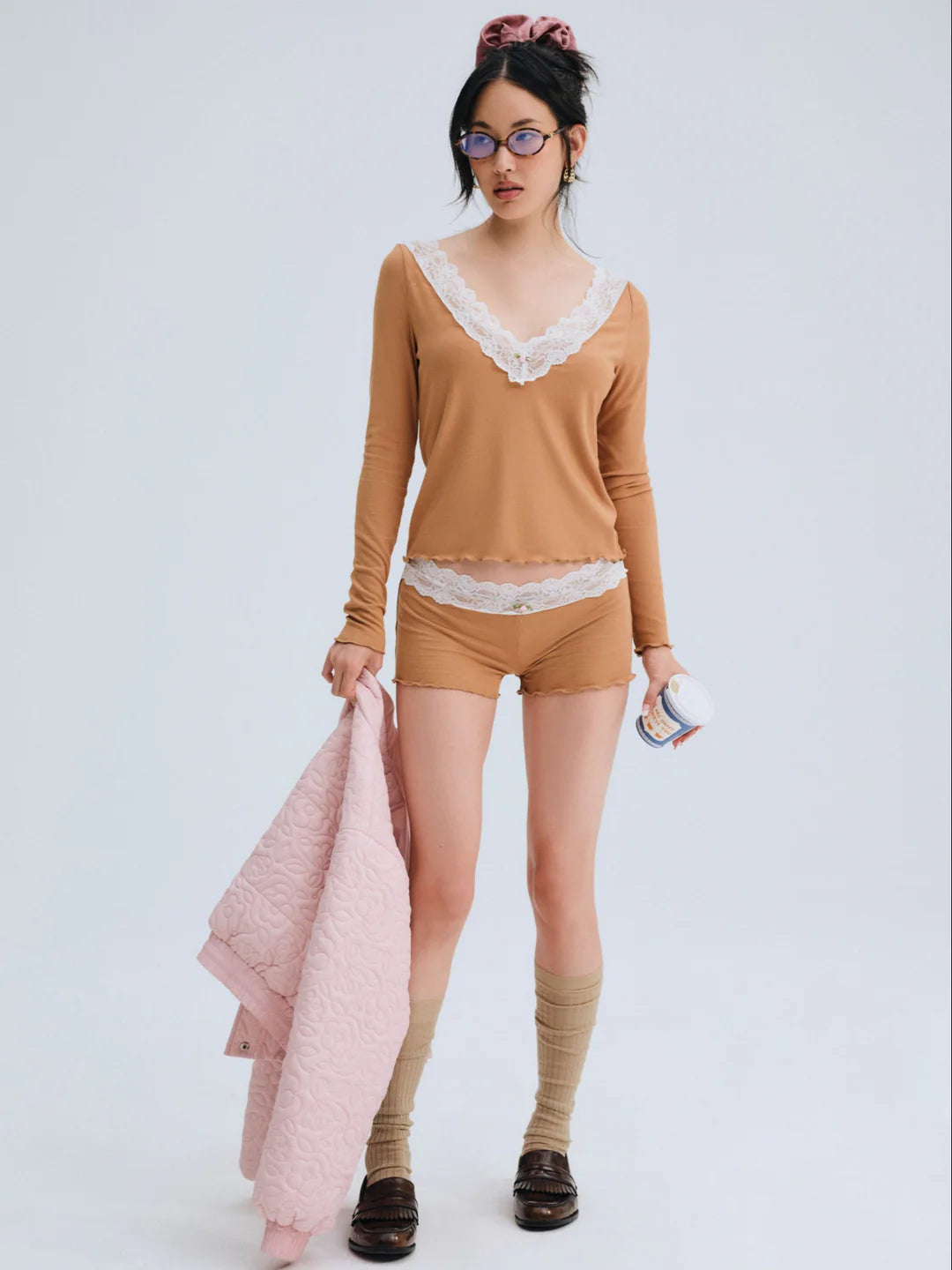 Eisley Ribbed Knit Top