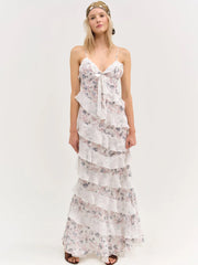 Debby Ruffled Maxi Dress