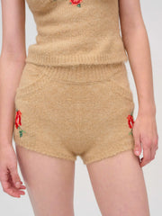 Grans Beaded Knit Short