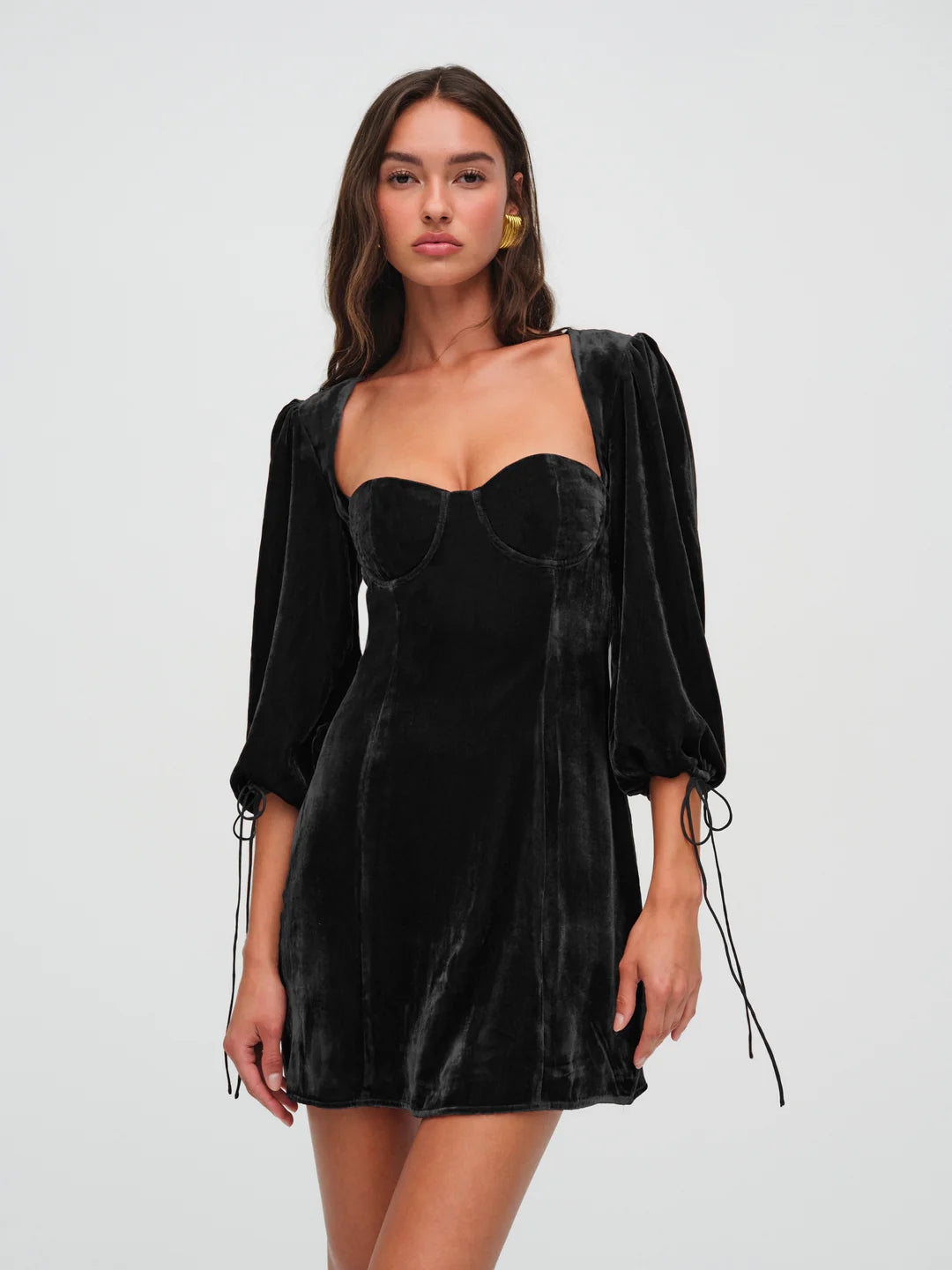 Nadine Velvet Mini Dress