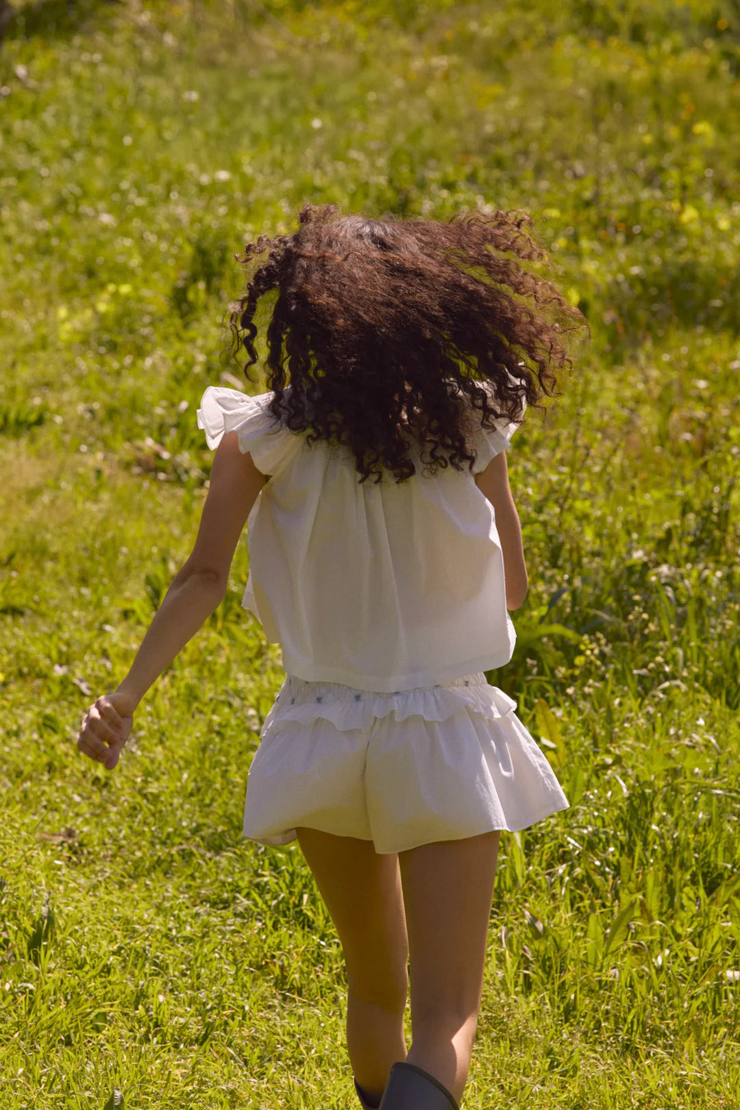 Birdie Bow Smocked Top