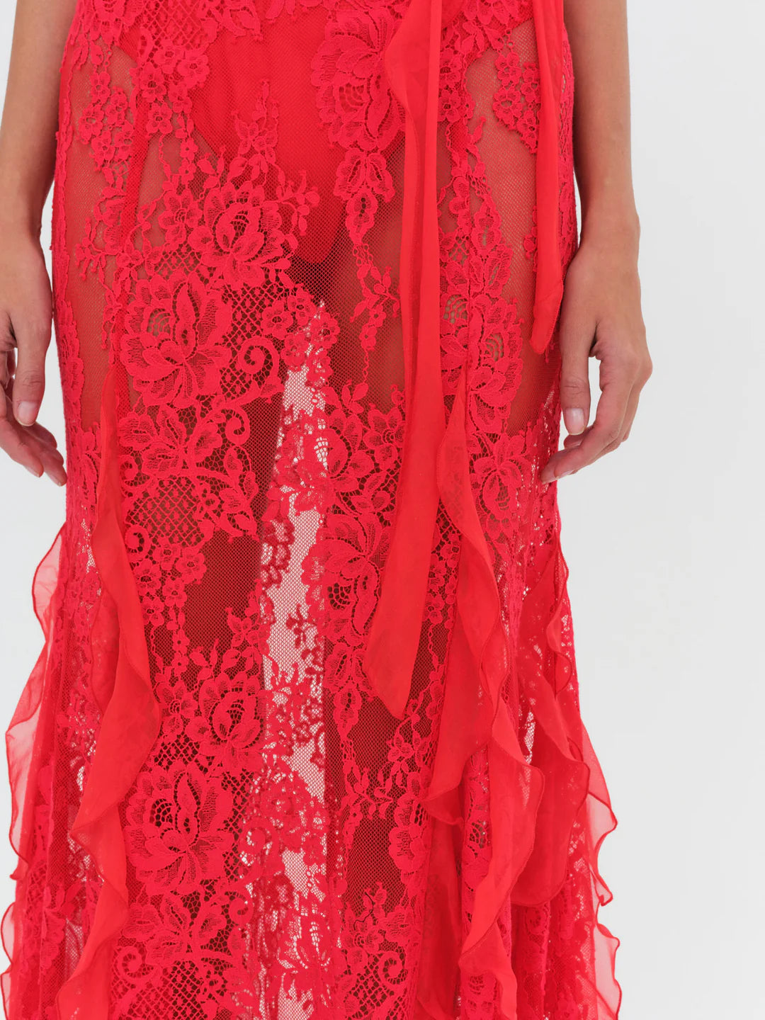 Shirley Lace Maxi Dress