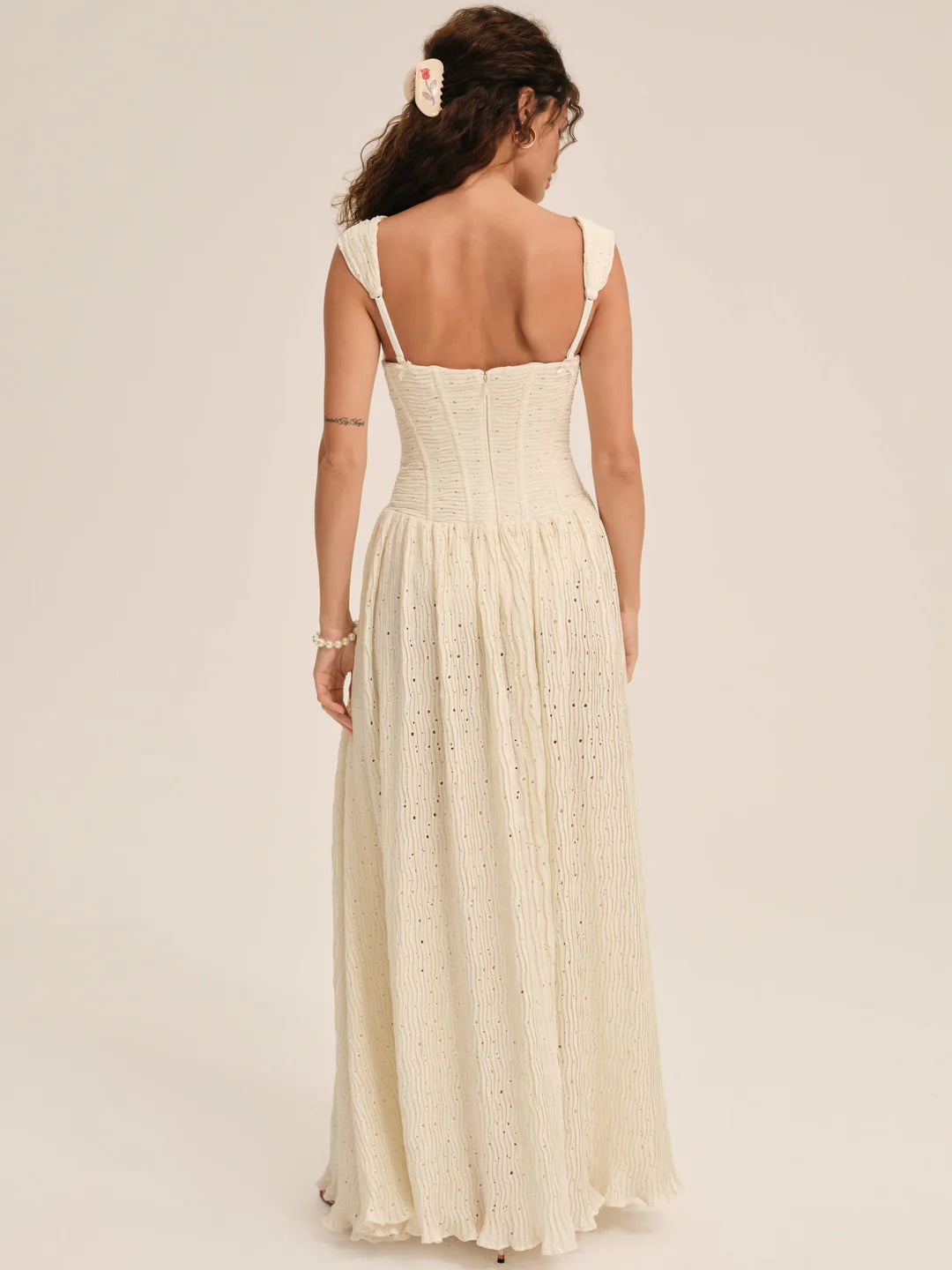 Erika Bustier Maxi Dress