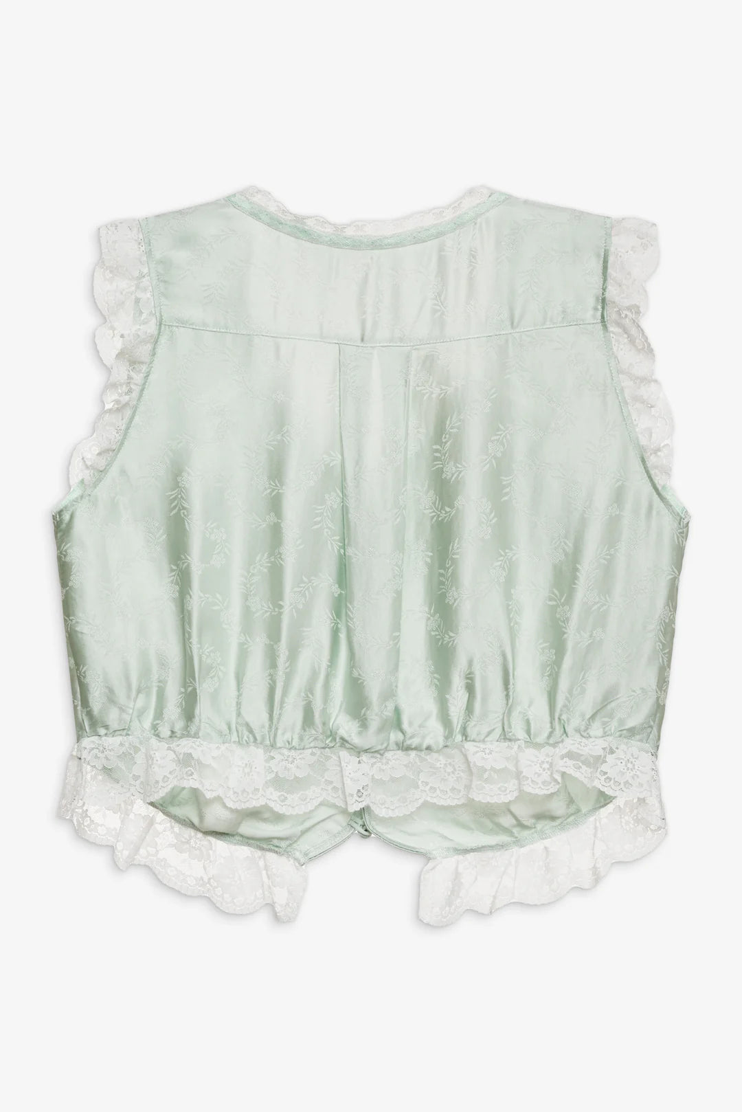 Mint Twist Jacquard Top