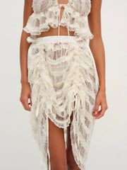 Romy Midi Slip Skirt