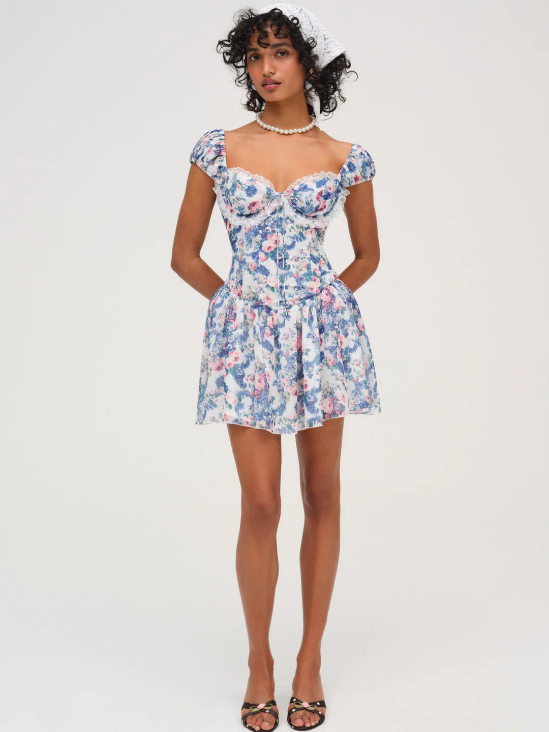 Audrey Floral Mini Dress