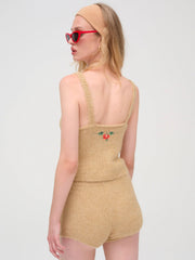 Grans Beaded Knit Short