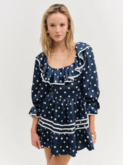 Seaside Dot Mini Dress