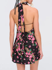 Justice Halter Mini Dress