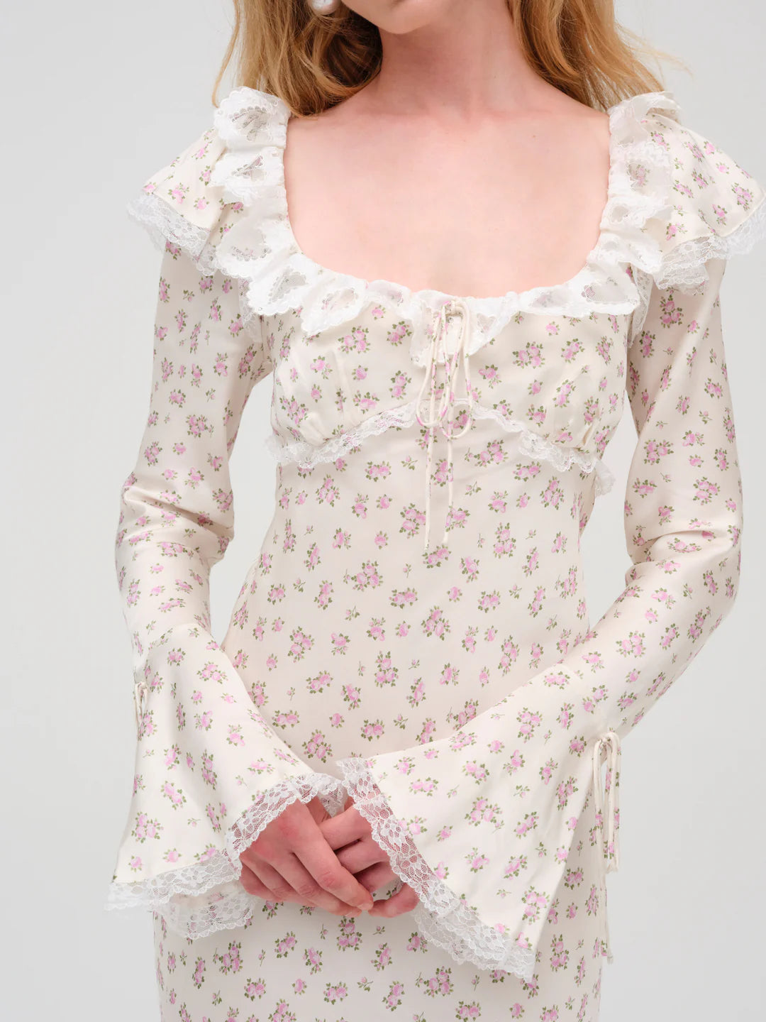 Pastel Fields Midi Dress