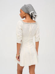 Baby Daisy Poplin Mini Dress