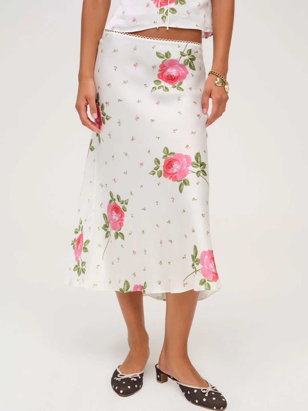 Rosebud Midi Skirt