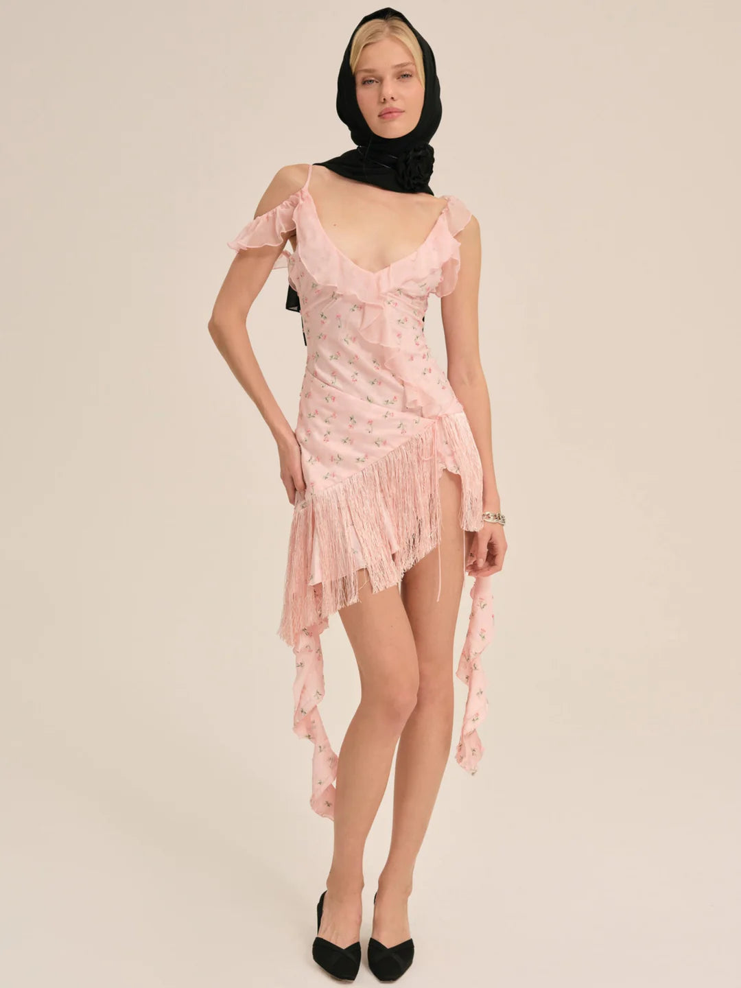 Raspberry Rose Mini Dress