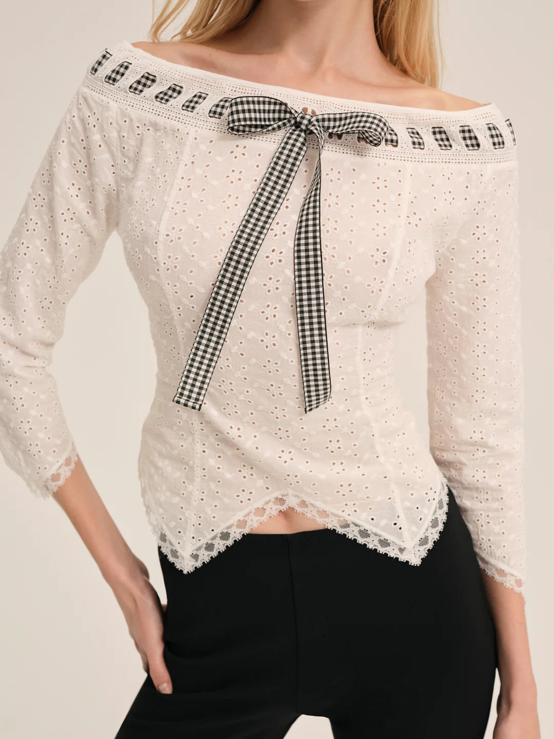 Rosie Ribbon Top