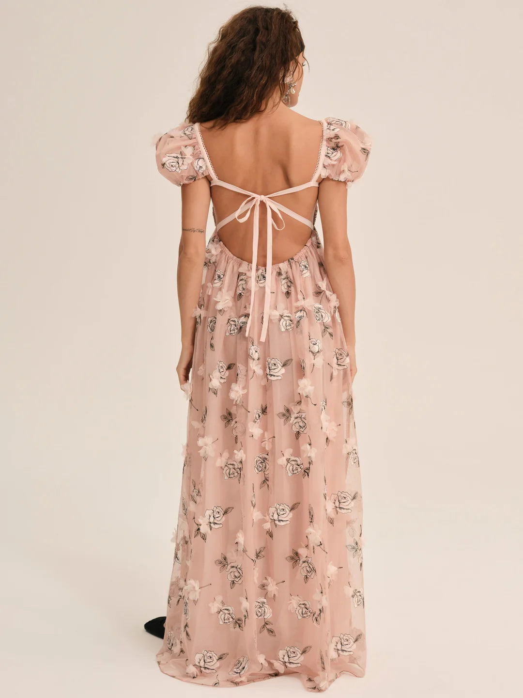 Blushing Rose Maxi Dress