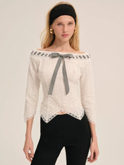 Rosie Ribbon Top
