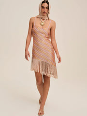 Capri Beaded Mini Dress