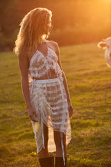 Romy Midi Slip Skirt