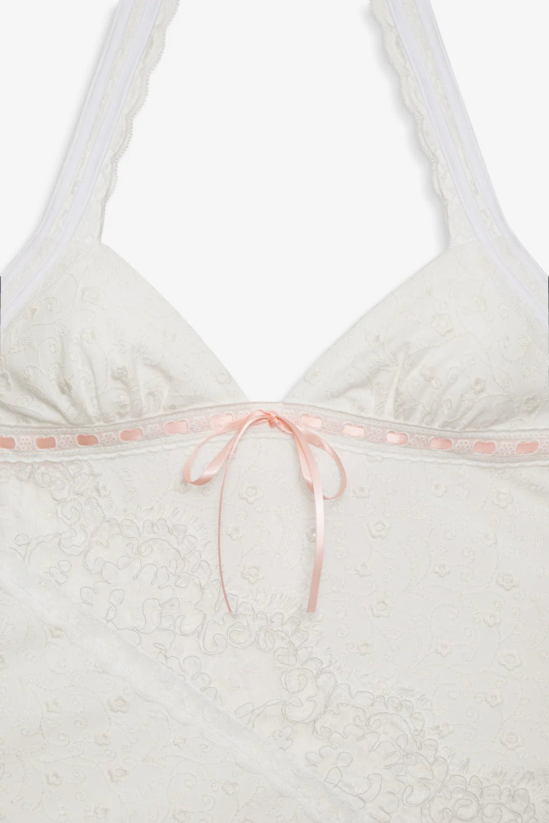 Summer Swirl Eyelet Slip Dress