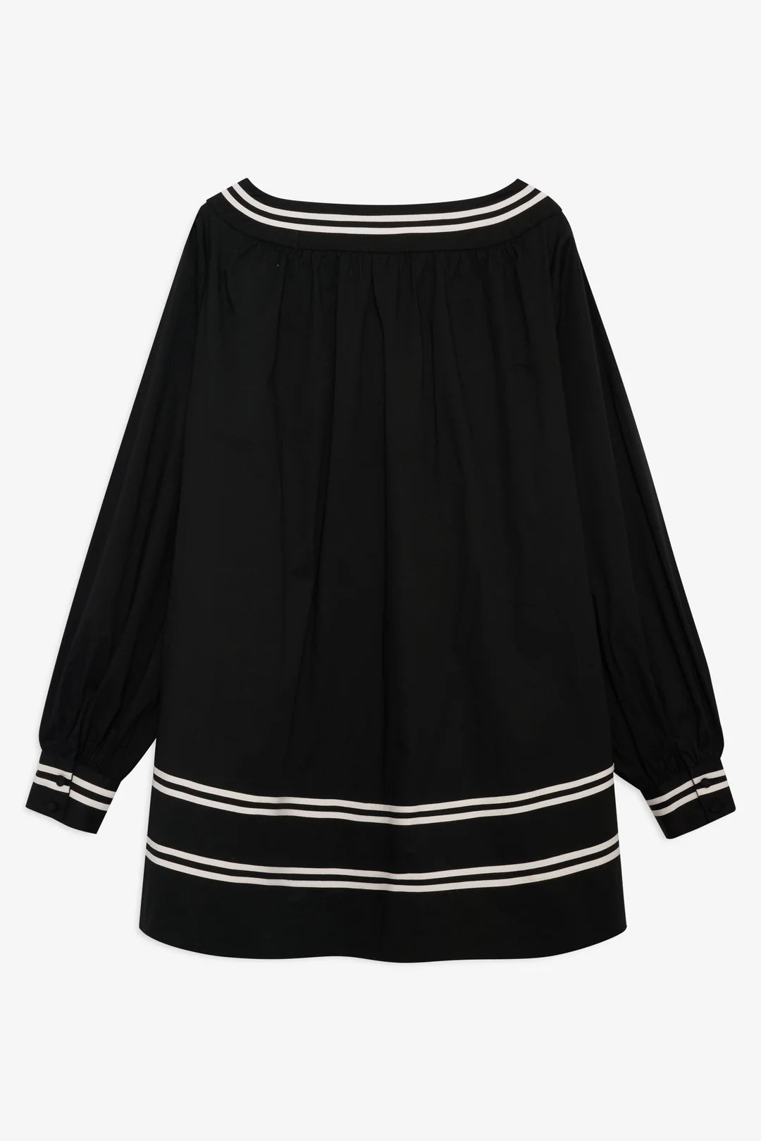 Helena Poplin Long Sleeve Mini Dress