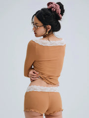 Eisley Ribbed Knit Top