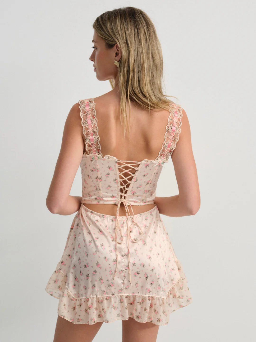 Peaches & Cream Slip Dress