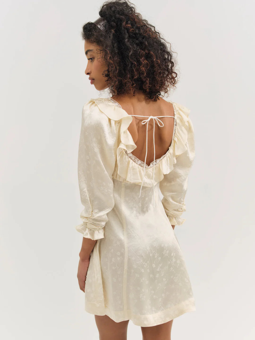 Carla Jacquard Mini Dress