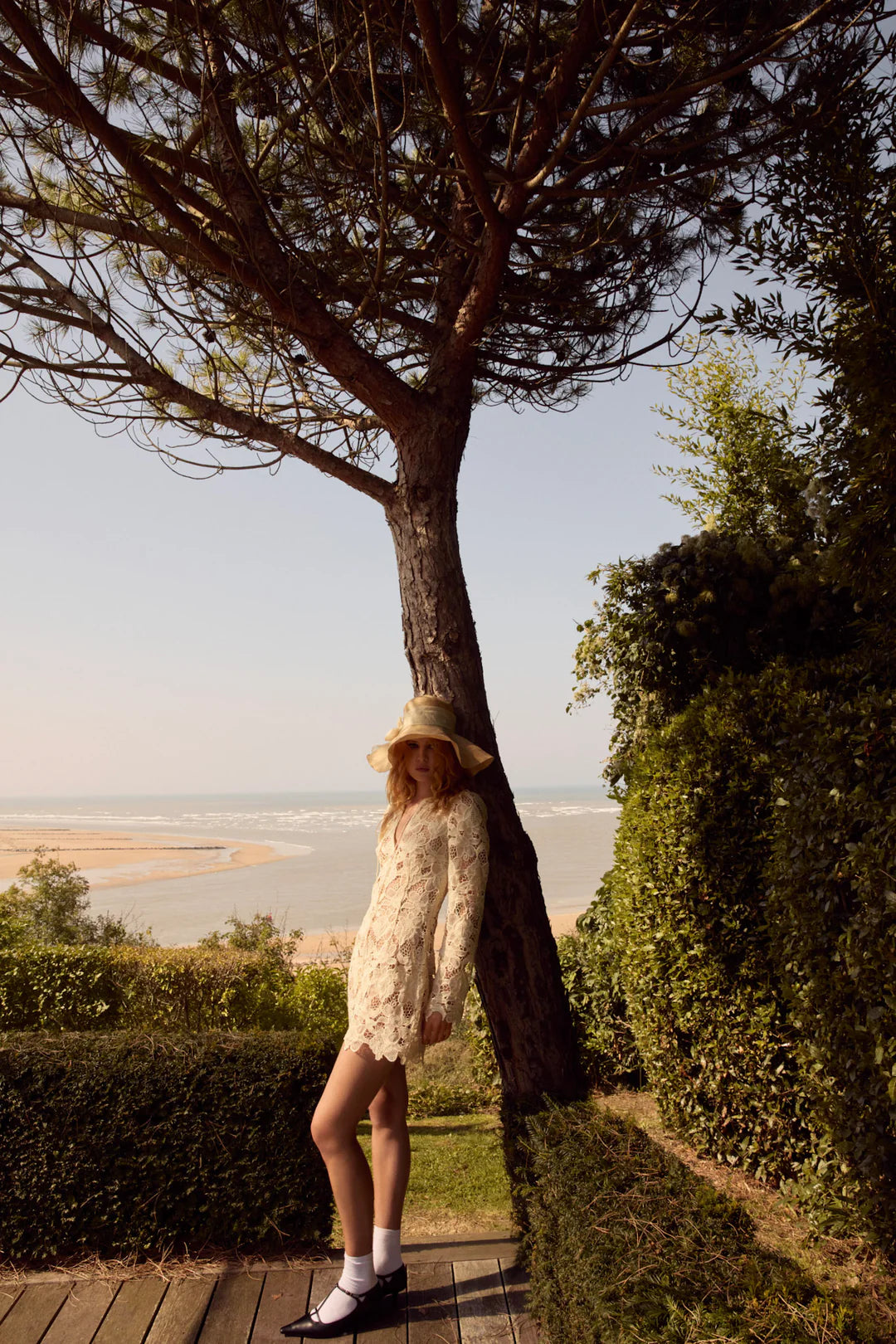 Coco Lace Long Sleeve Mini Dress