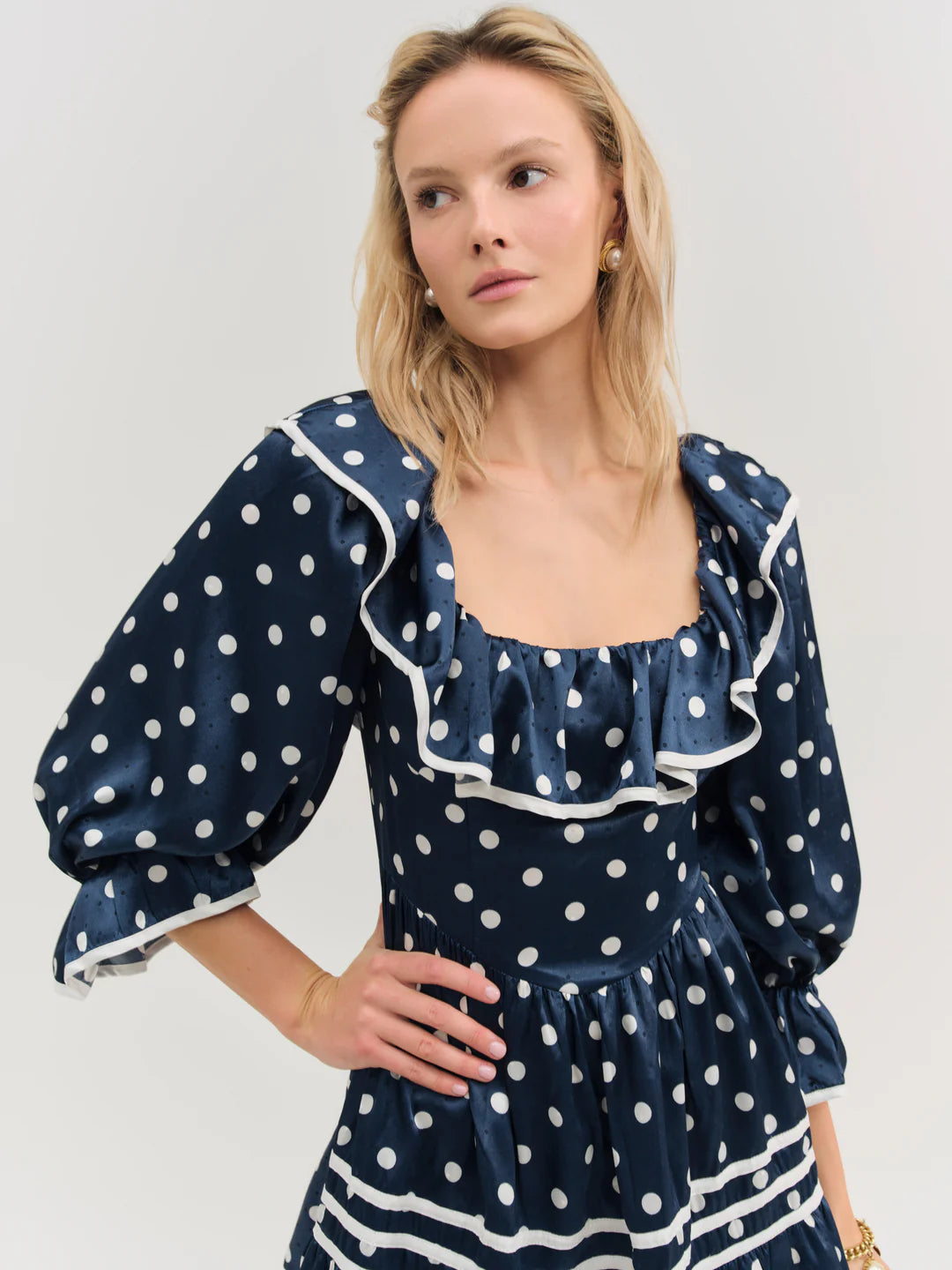 Seaside Dot Mini Dress