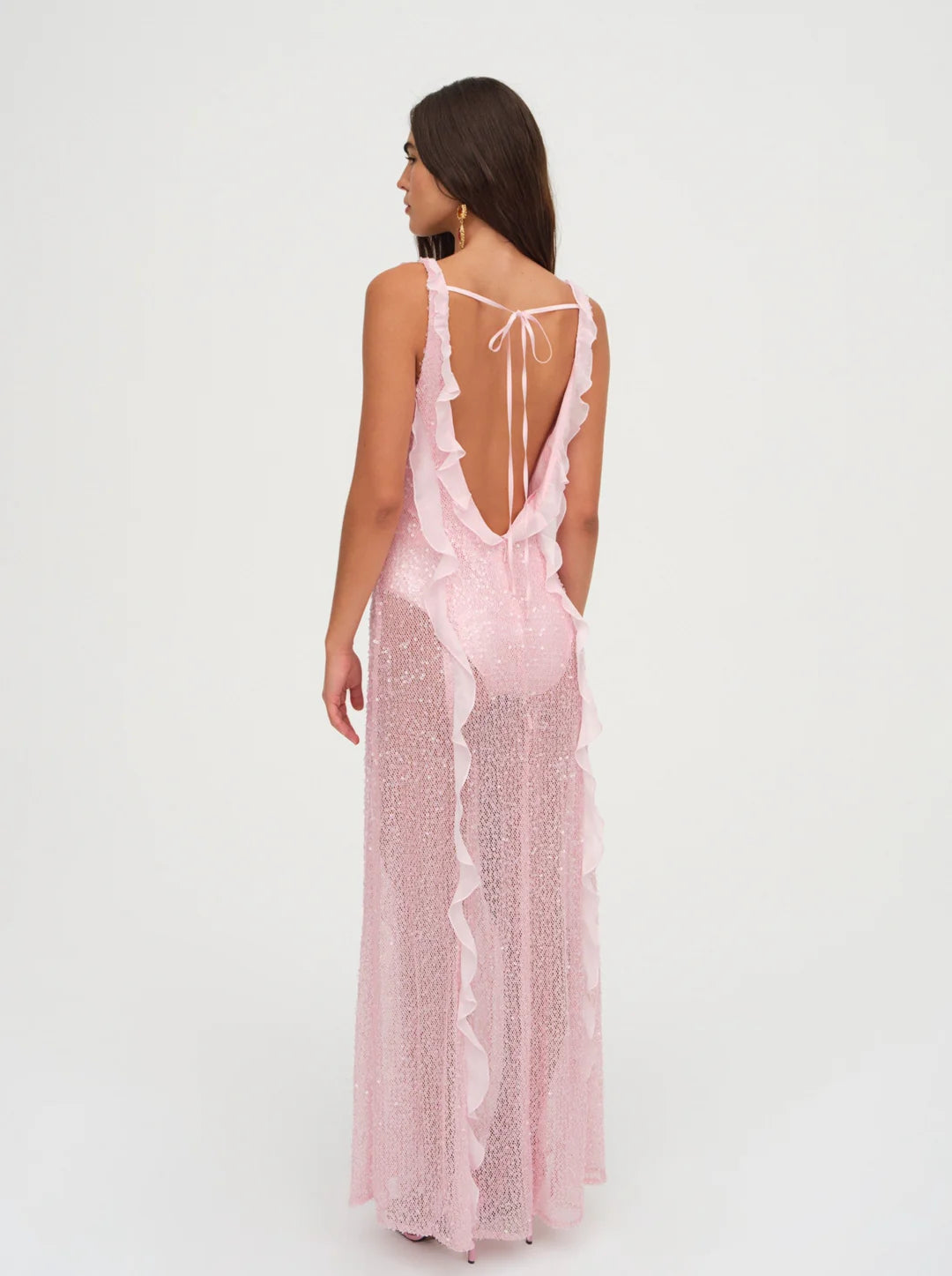 Noha Sequin Maxi Dress