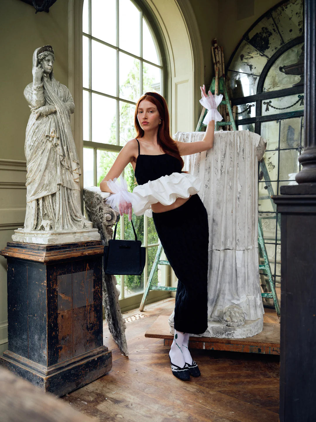 Lise Knit Midi Skirt