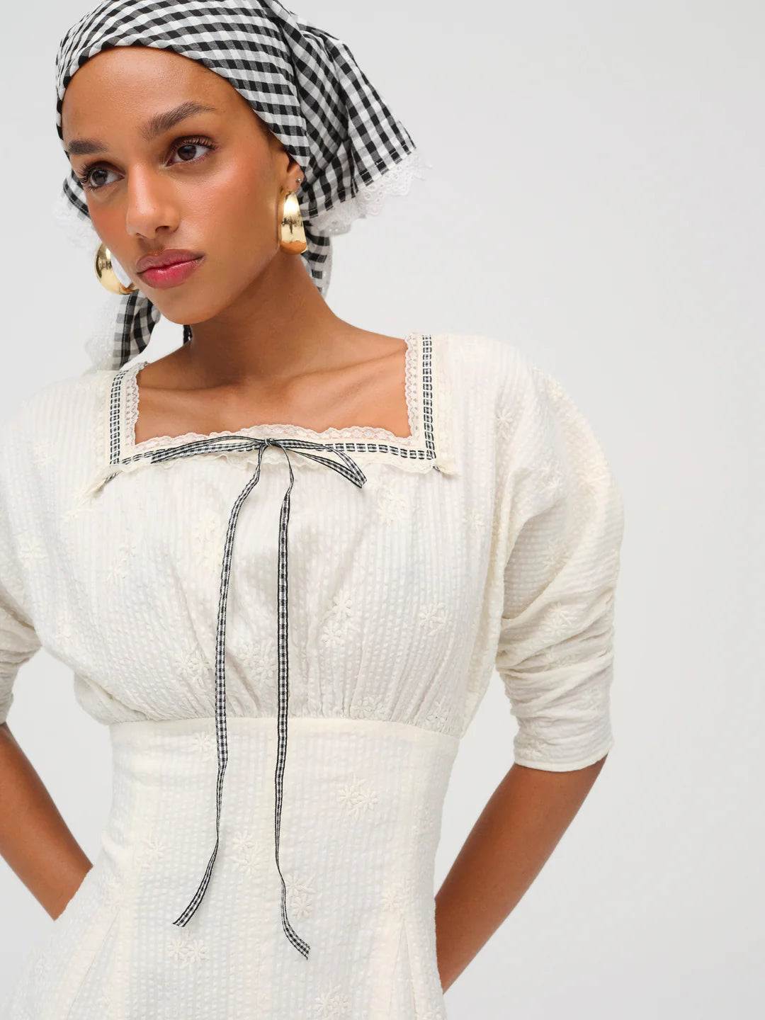 Baby Daisy Poplin Mini Dress