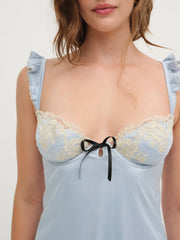 Sweetheart Satin Slip Dress