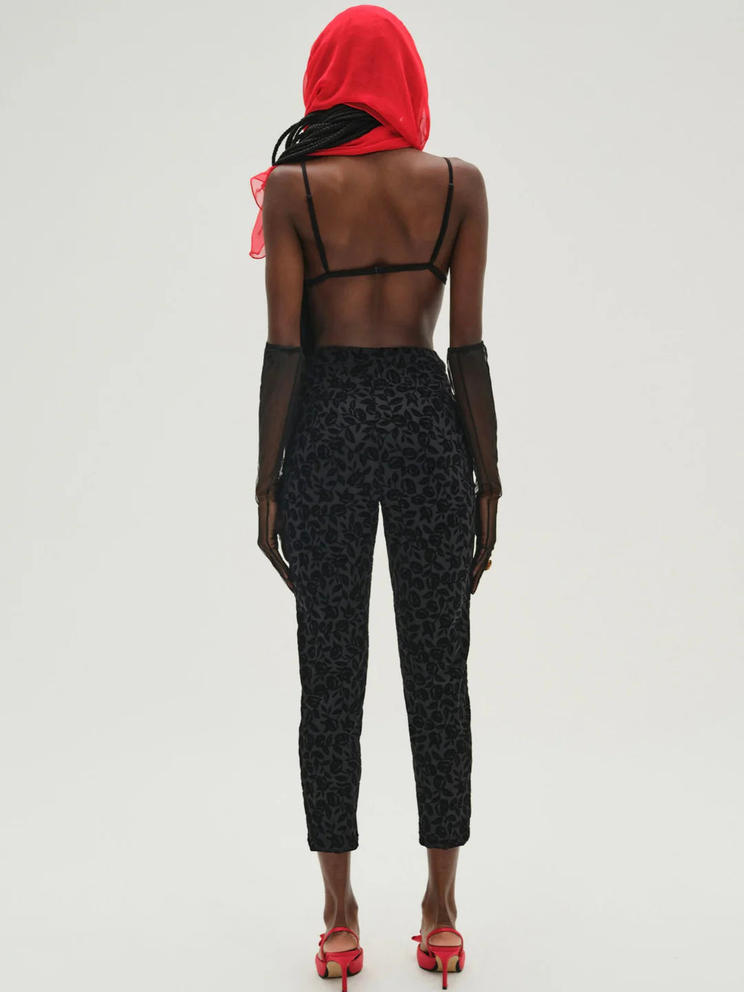Midnight Velvet Capri Pant
