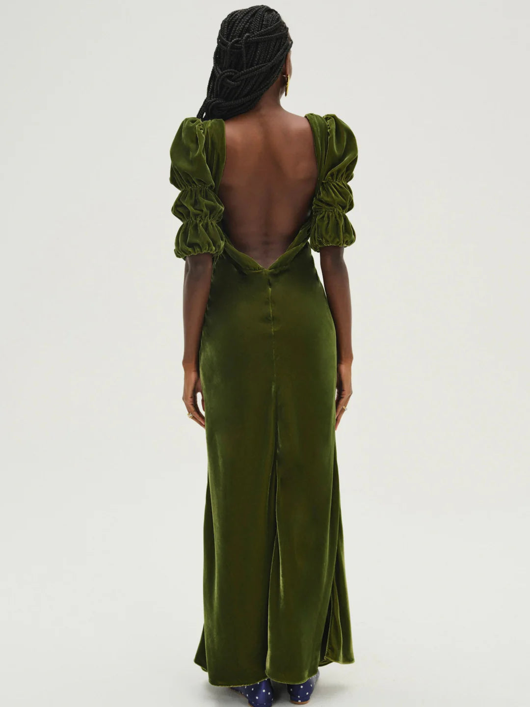 Martini Velvet Maxi Dress