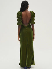 Martini Velvet Maxi Dress