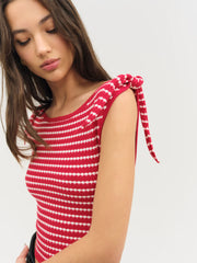 Regatta Stripe Knit Top