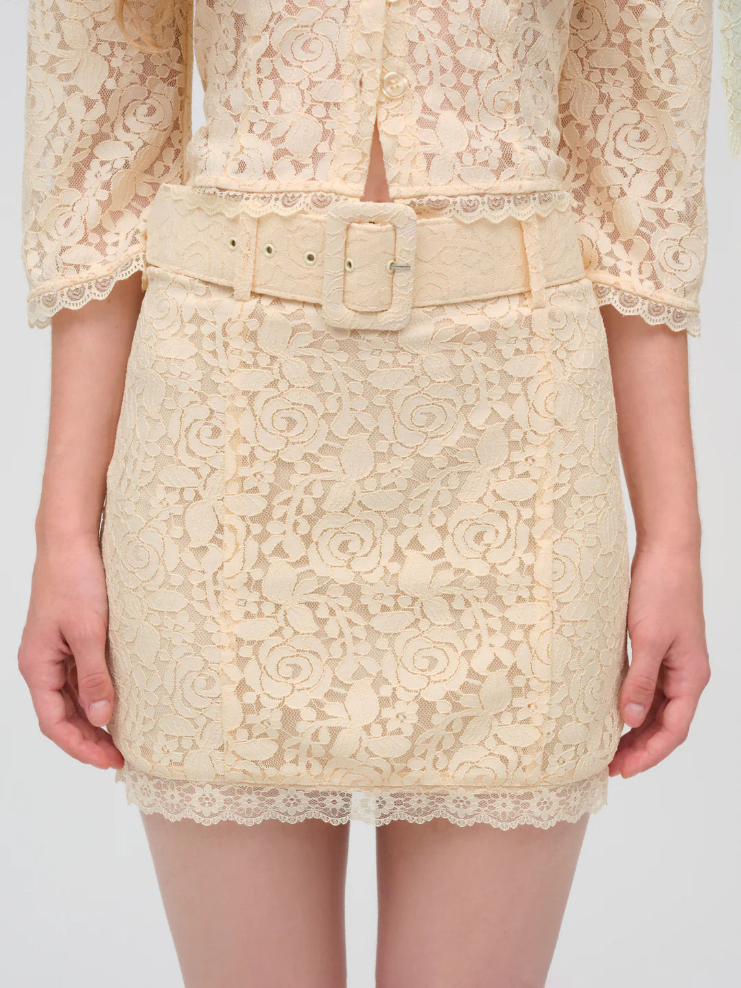 Lucy Lace Mini Skirt