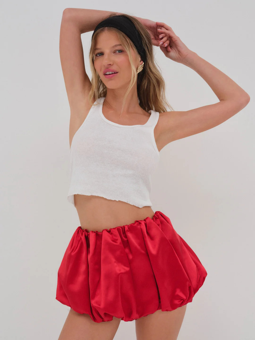 Lena Bubble Mini Skirt