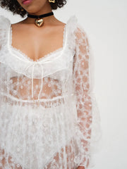 Kalea Tulle Maxi Dress