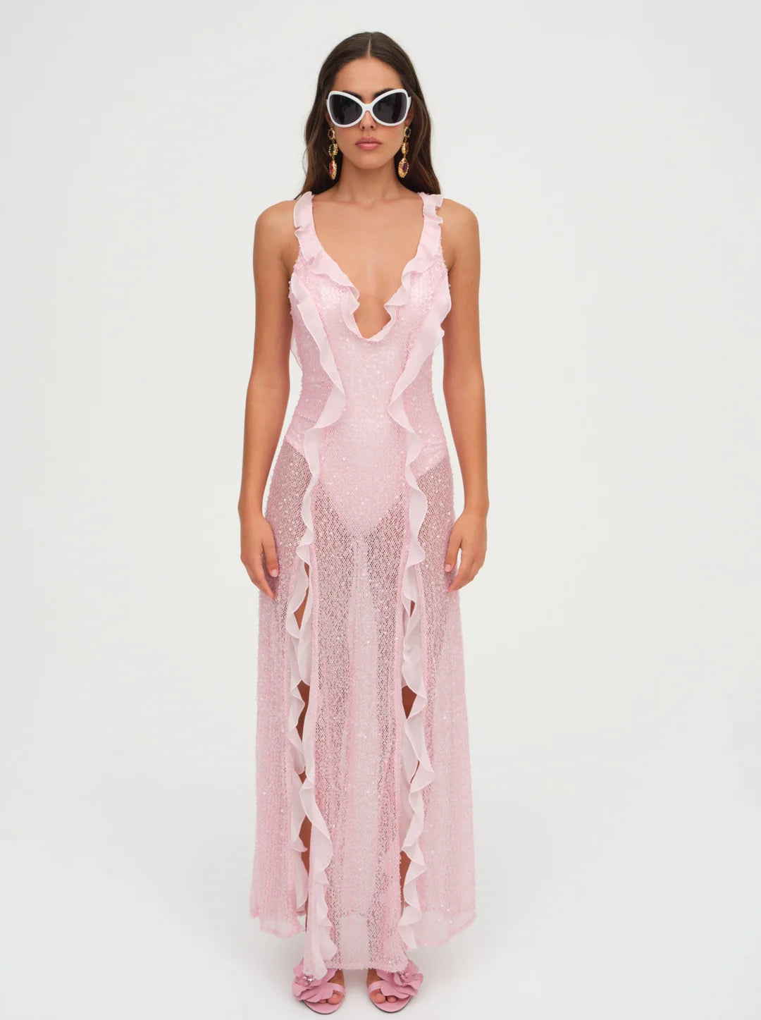 Noha Sequin Maxi Dress