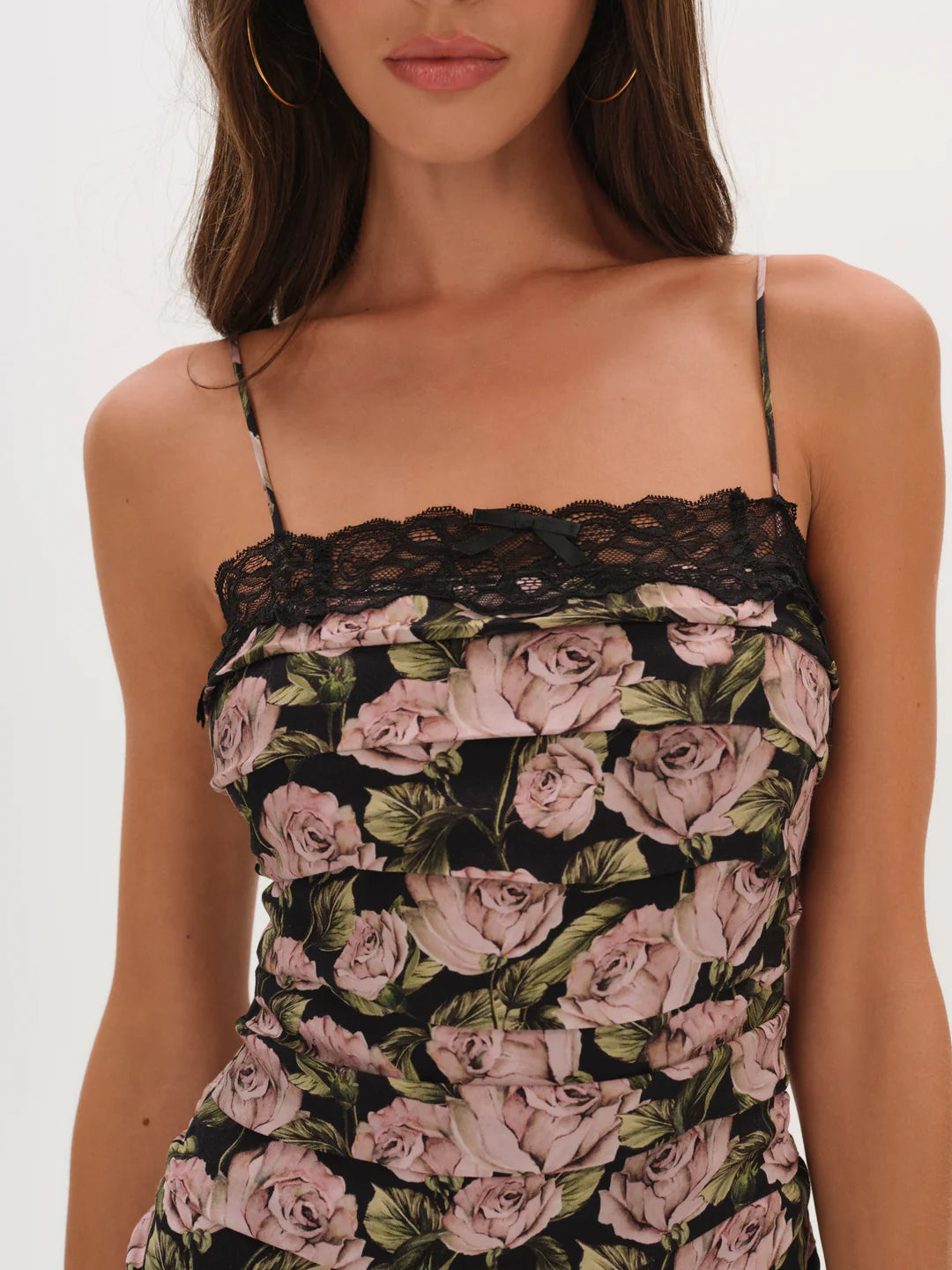 Fallen Rose Mini Dress